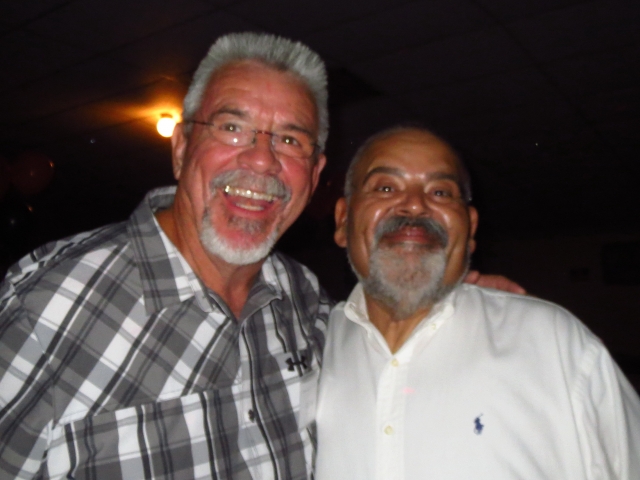 Pat Cook and Jose Hernandez